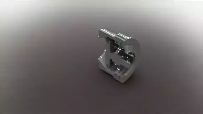 Sanitary check valve SMS 2 - Vlvula sanitria SMS 2 Free 3D model