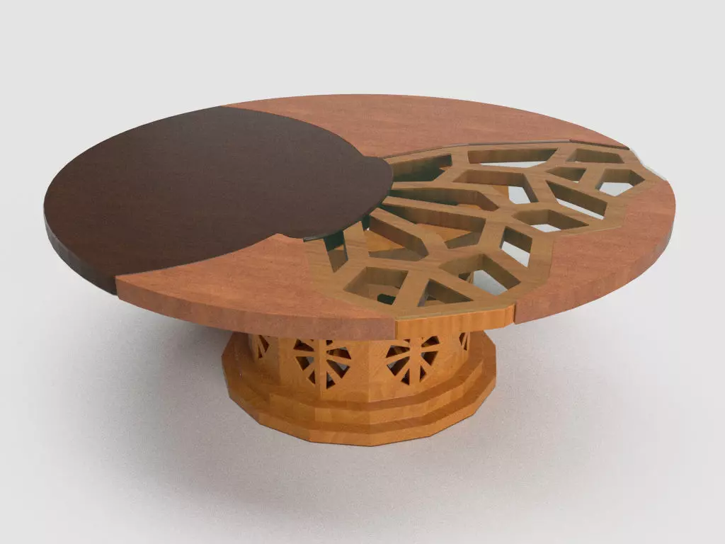 Butterfly Table 3D model_0