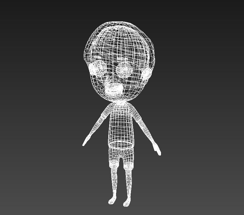 Boy Character 3D model_10