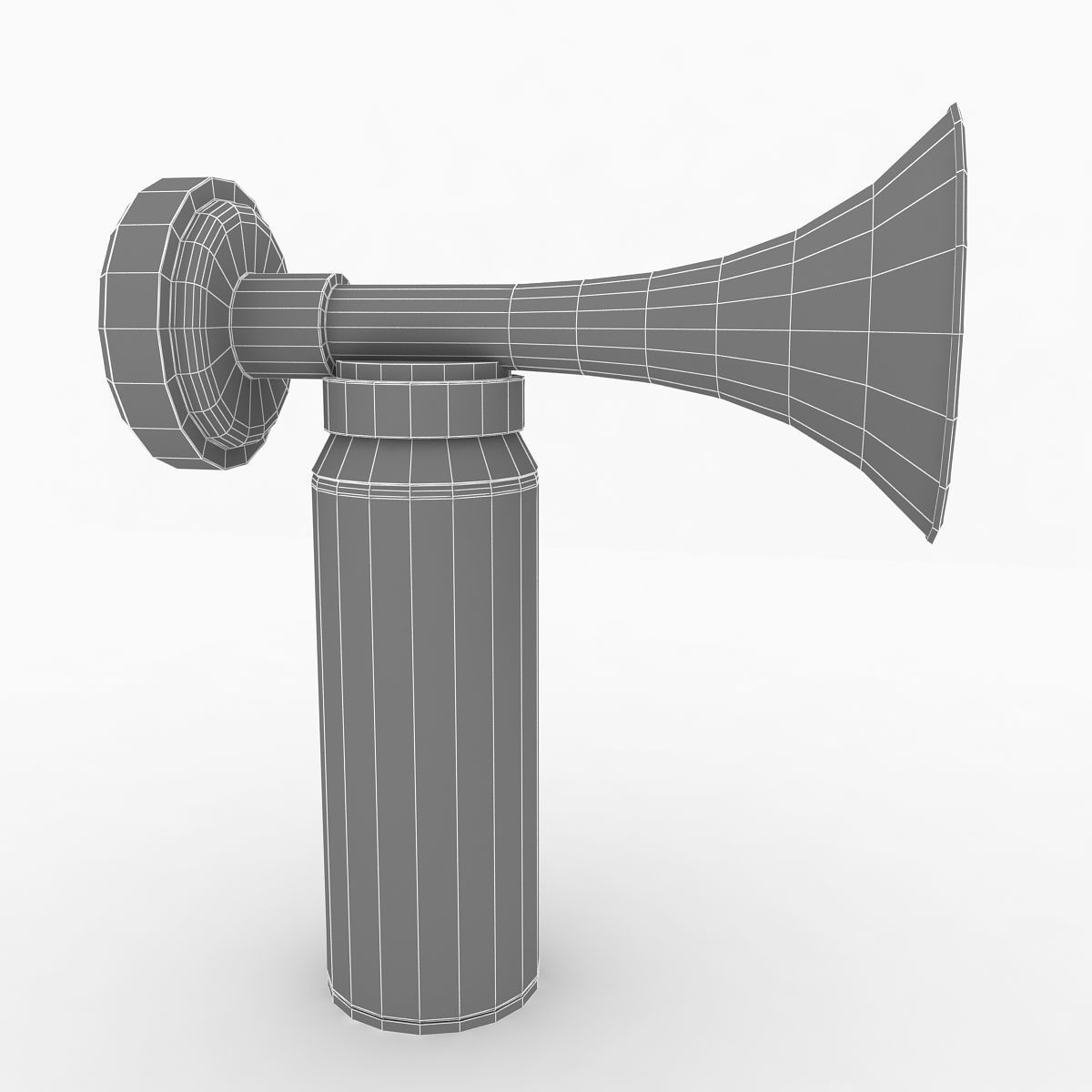  Portable Air Horn 3D model_4