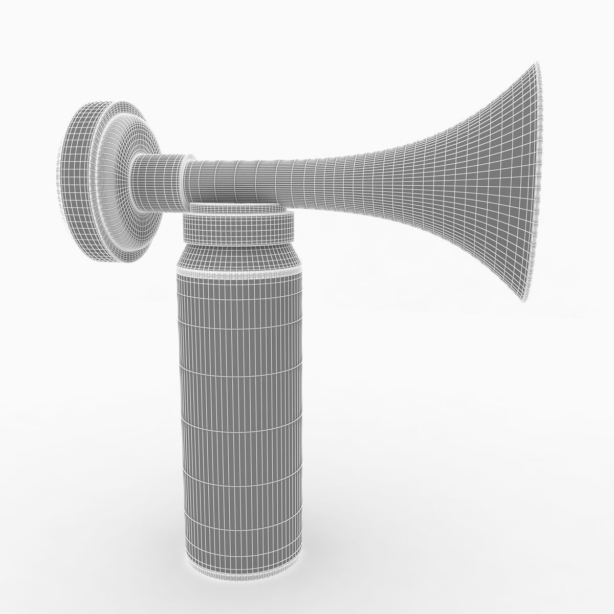  Portable Air Horn 3D model_6