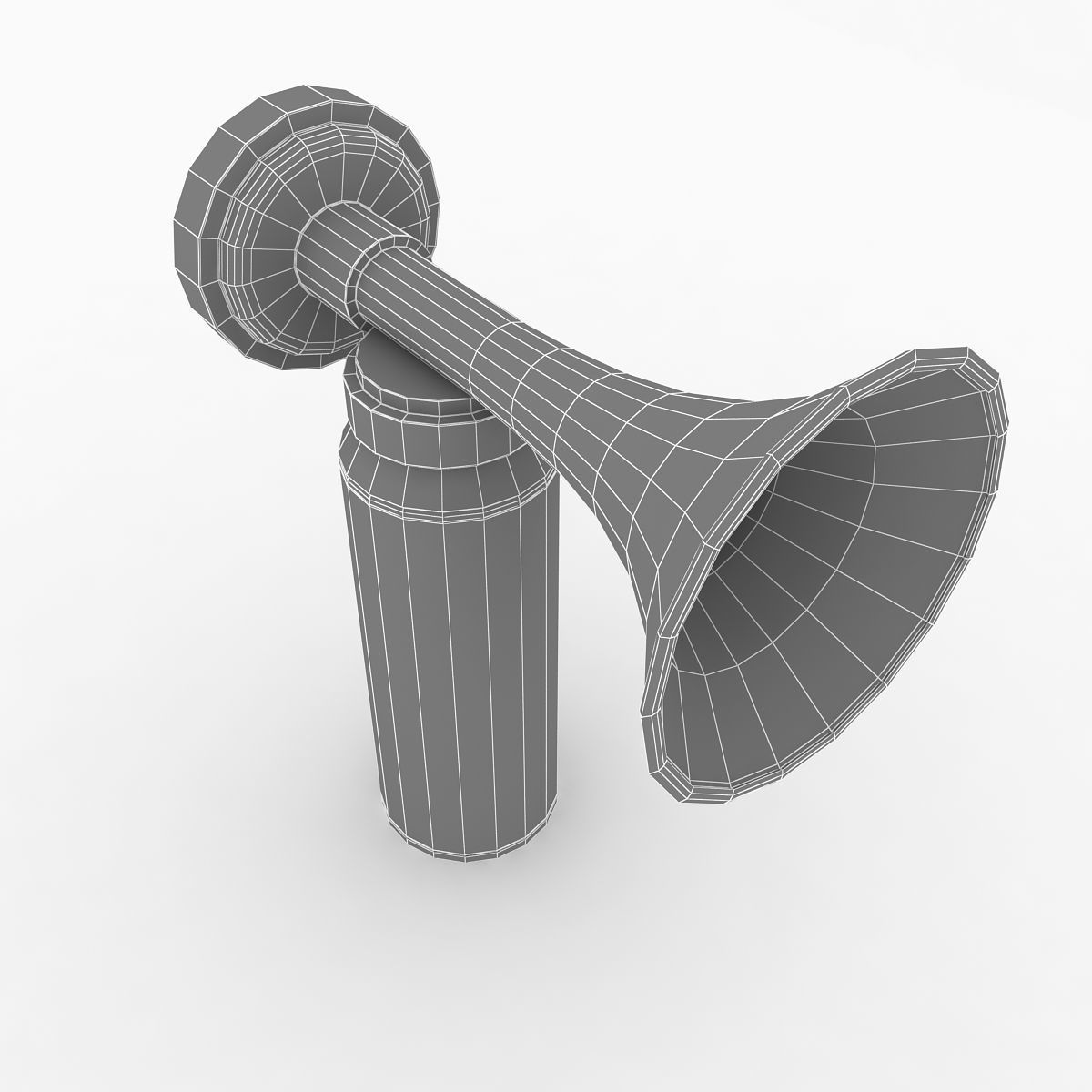  Portable Air Horn 3D model_5