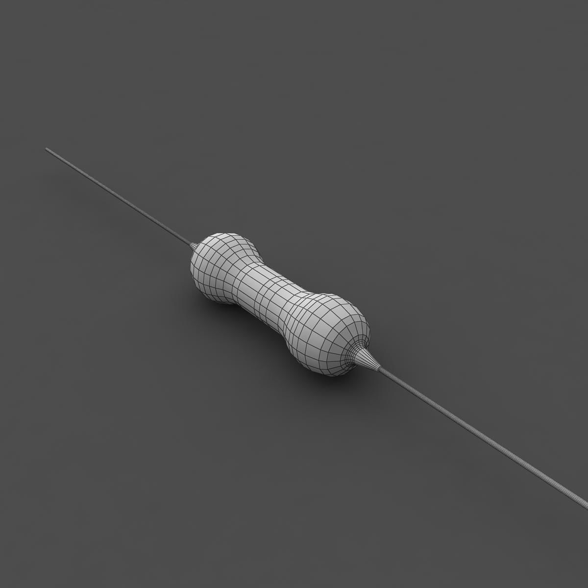 Resistor 3D model_4