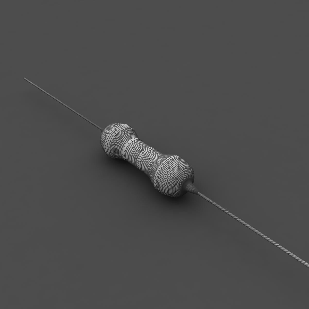 Resistor 3D model_3
