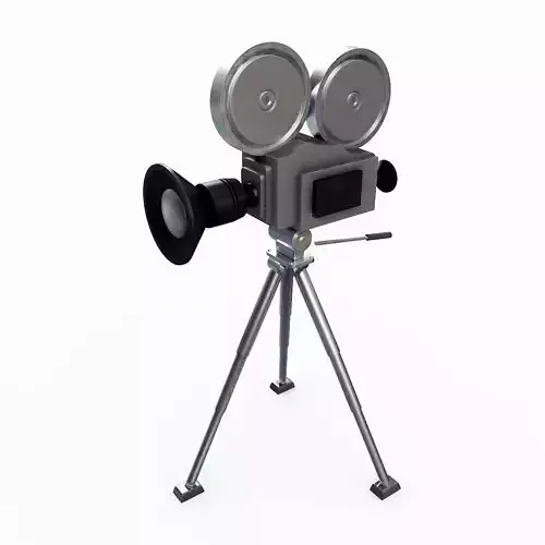 retro camera 3D model