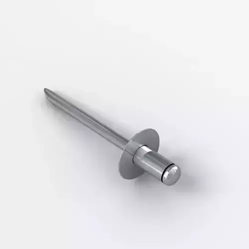 rivet metal screw 3D model