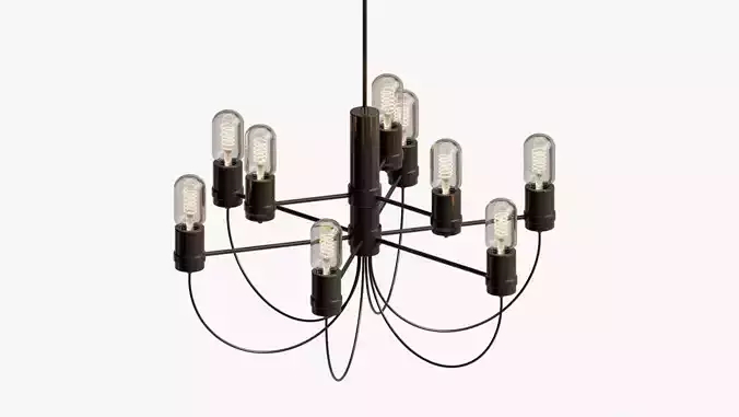 CHANDELIER LOFT BARS FOUNTAIN CHANDELIER 6