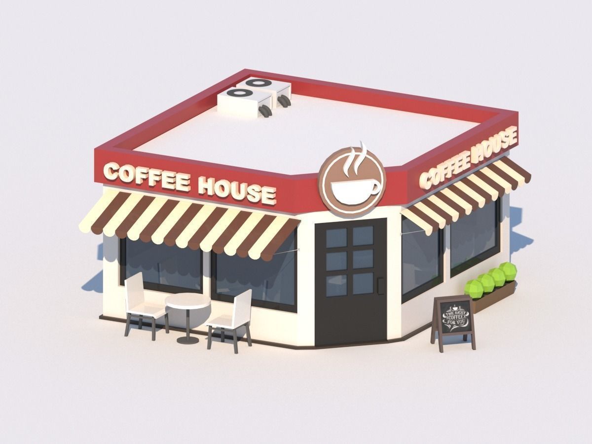 Low Poly City Pack Low-poly 3D model_28