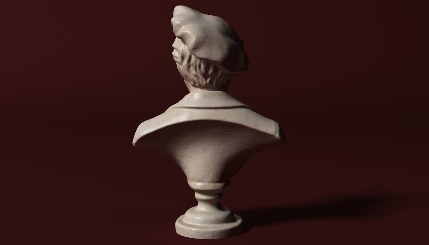 Wagner Bust 3D model_4