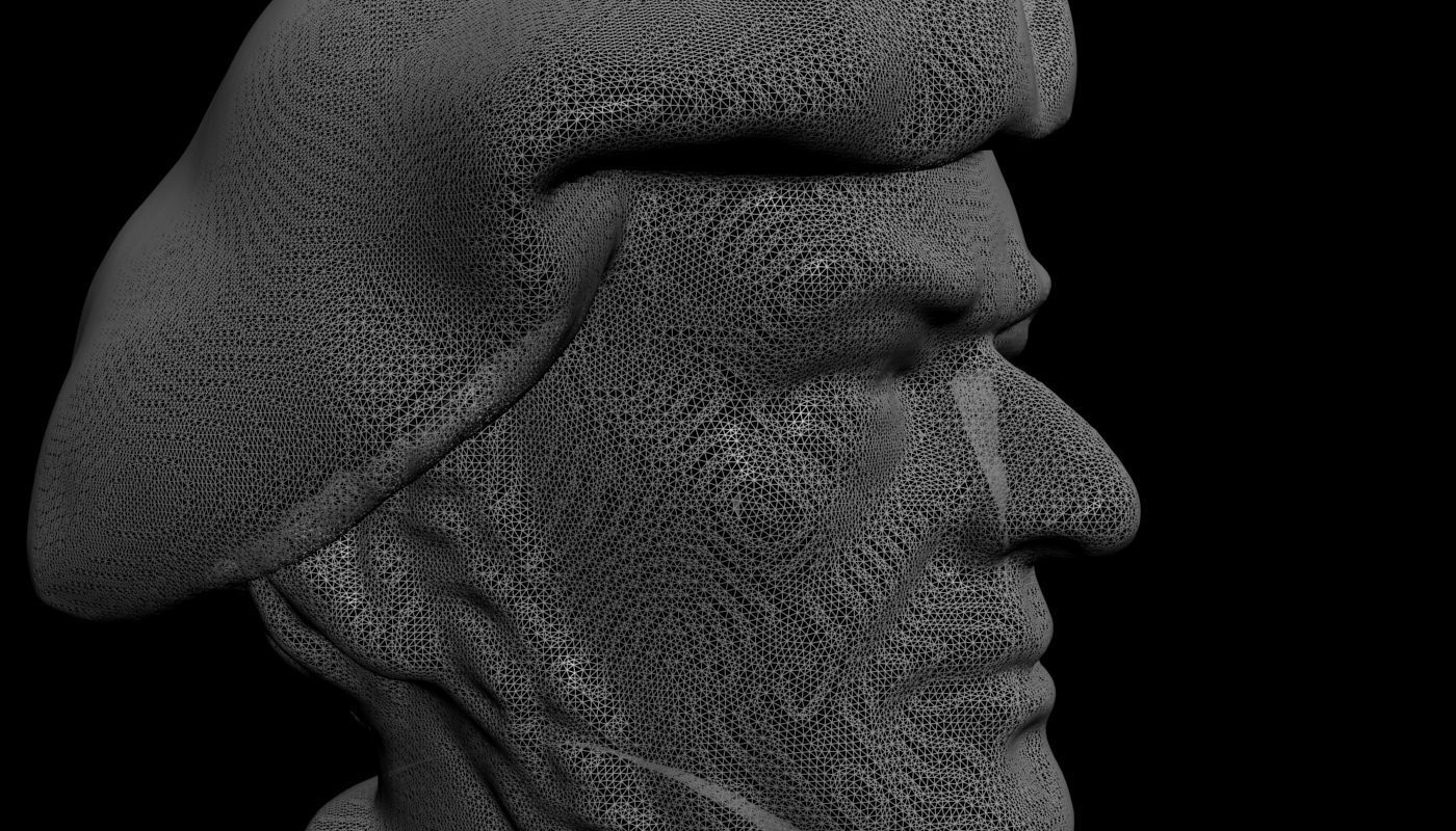 Wagner Bust 3D model_5