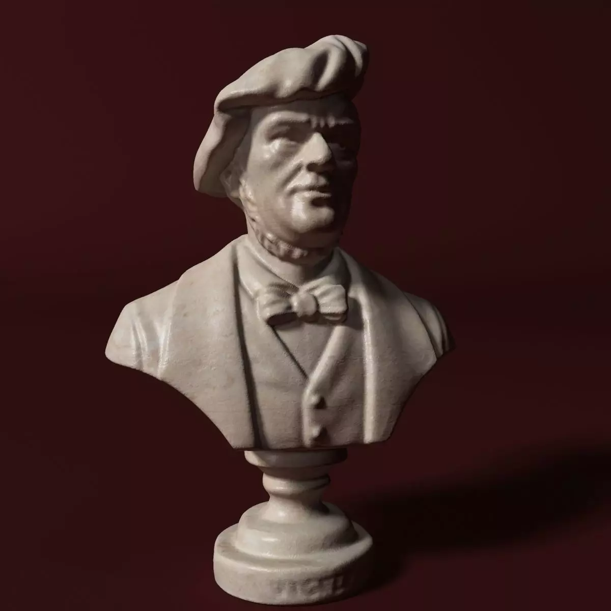 Wagner Bust 3D model_0