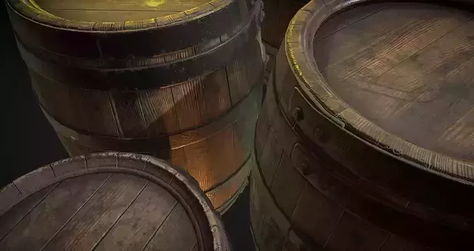 Wood barrels