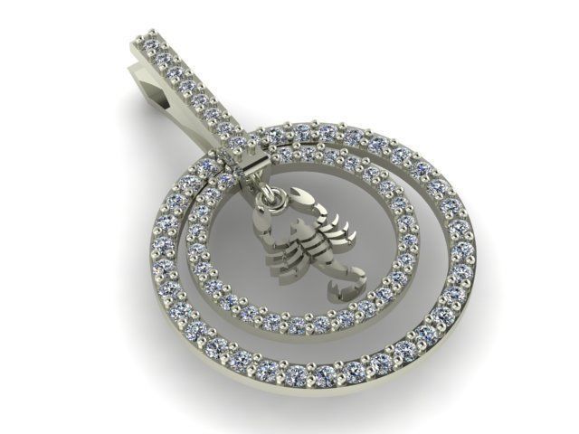 Pendant T01098 3D print model_1