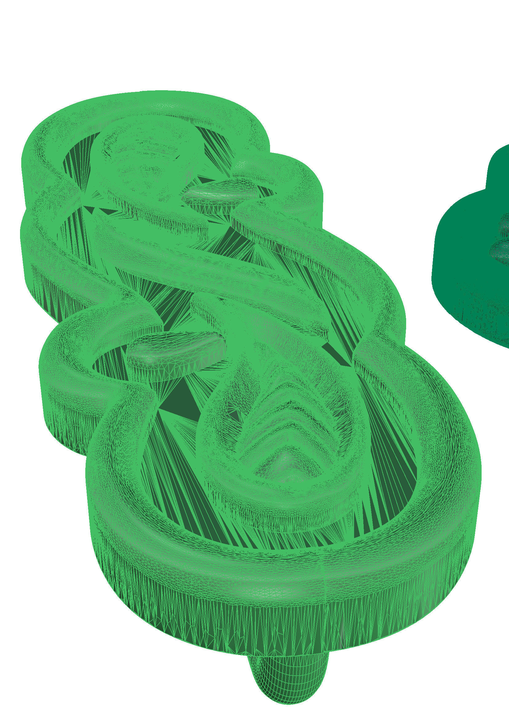 Belt buckle 3D print model_5