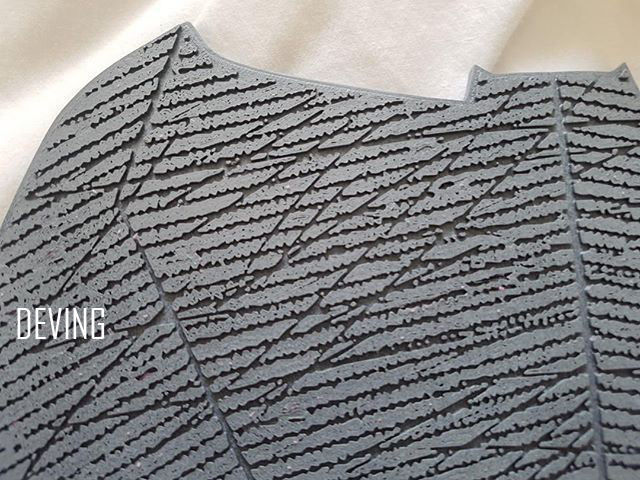 Batman JL emblem for cosplay 3D print model_3