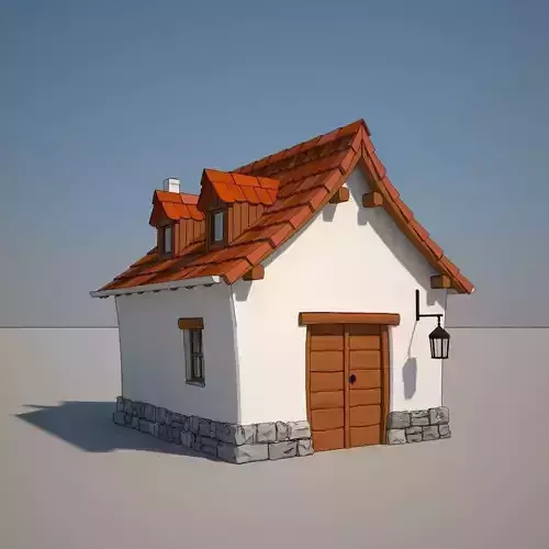 Cartoon Medieval School