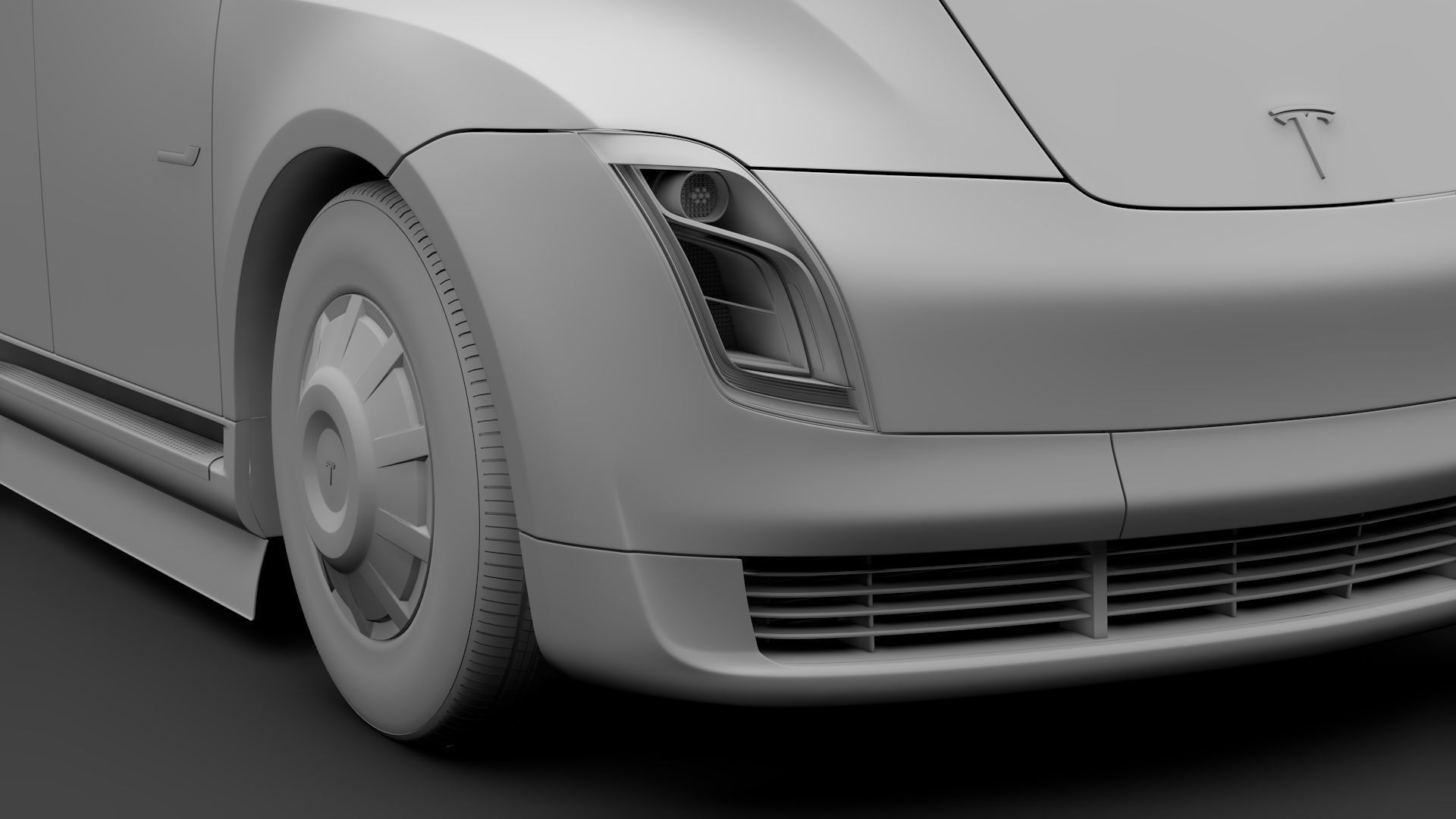 Tesla Semi 2axis 2018 3D model_16