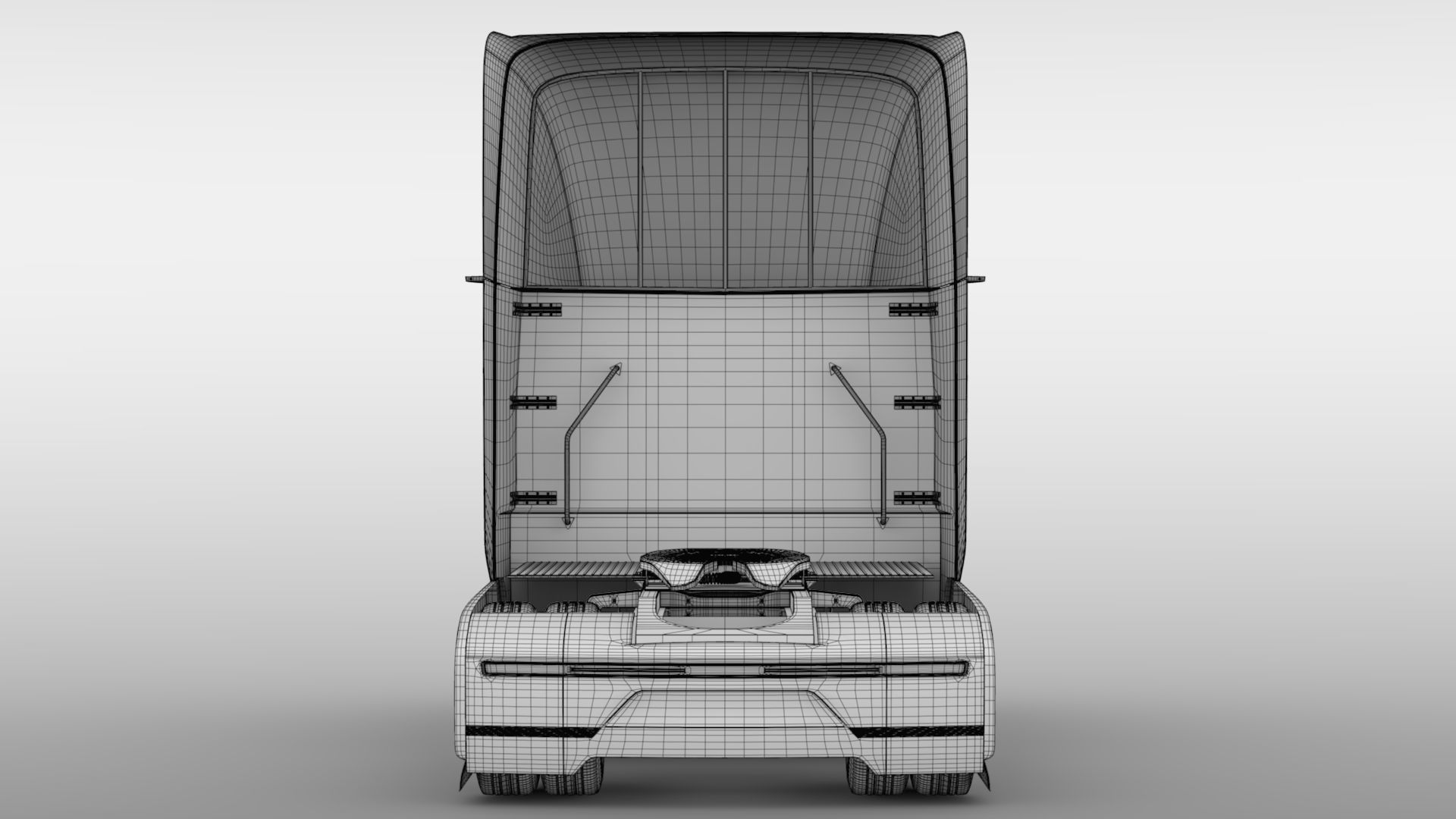 Tesla Semi 2axis 2018 3D model_18