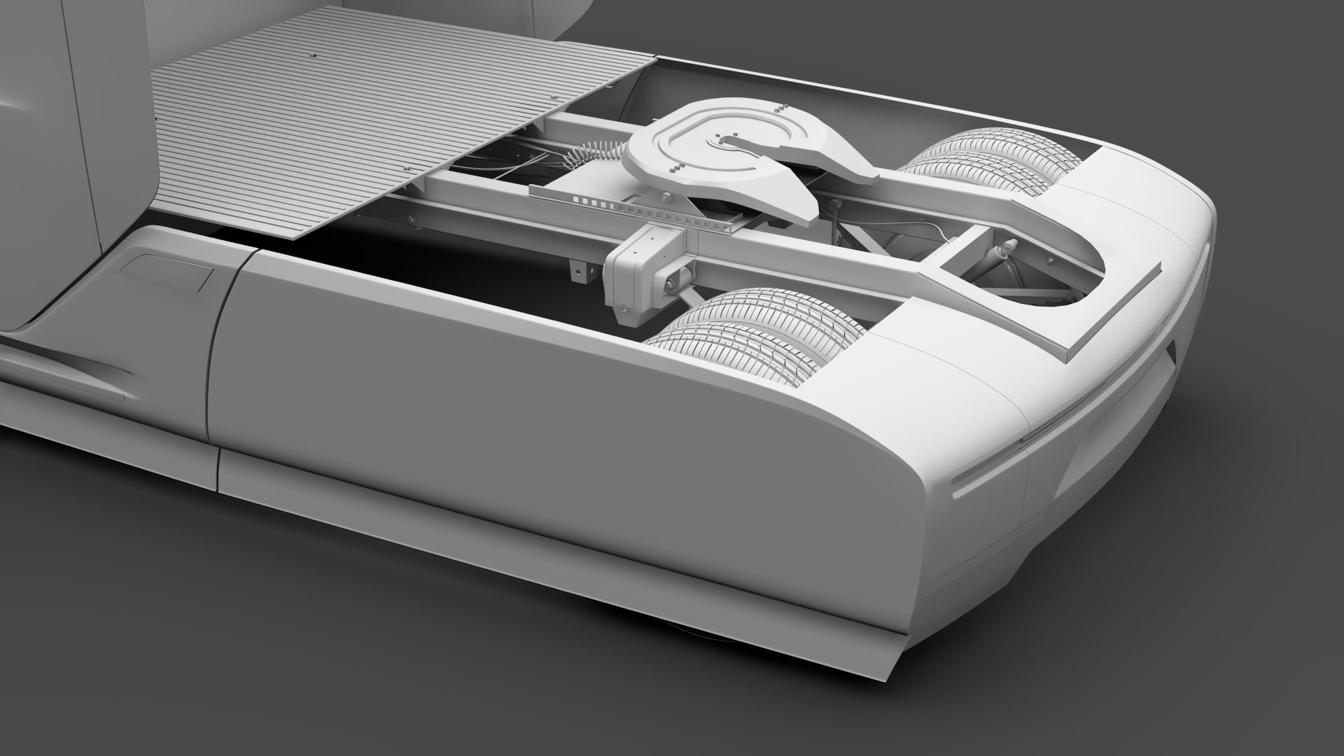 Tesla Semi 2axis 2018 3D model_14