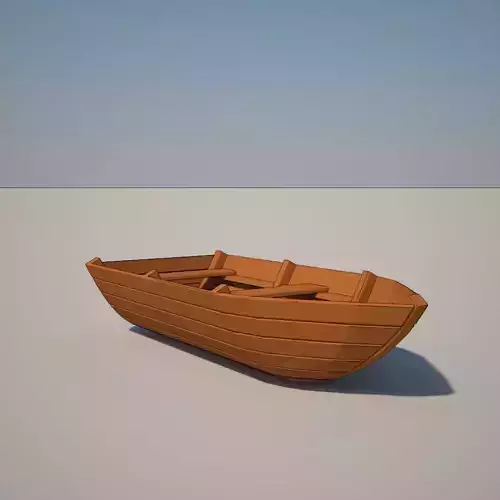 Small Boat 3D model