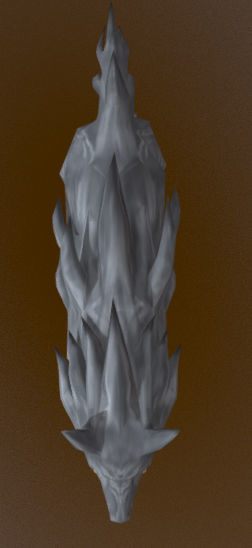 Dracon85 Toon Wolf Low-poly 3D model_3