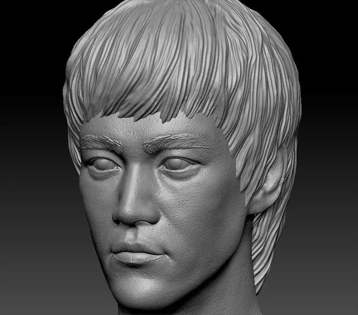 Bruce Lee 3D print model_0