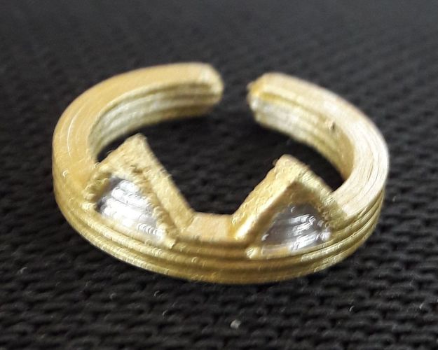 bague oreille de chat 3D print model