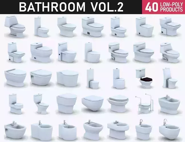 Bathroom Vol 2 - Toilets