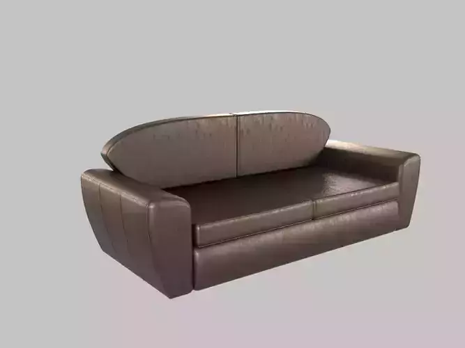 Leather sofa