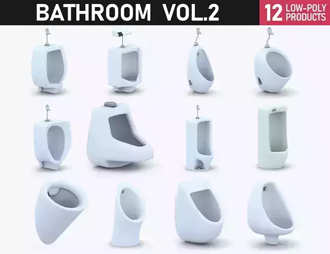Bathroom Vol 3 - Urinals