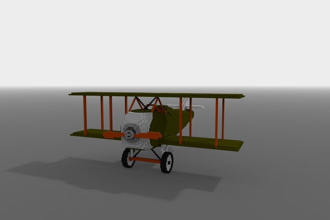 Pack 14 vehicles Voxel  Low-poly 3D model_5