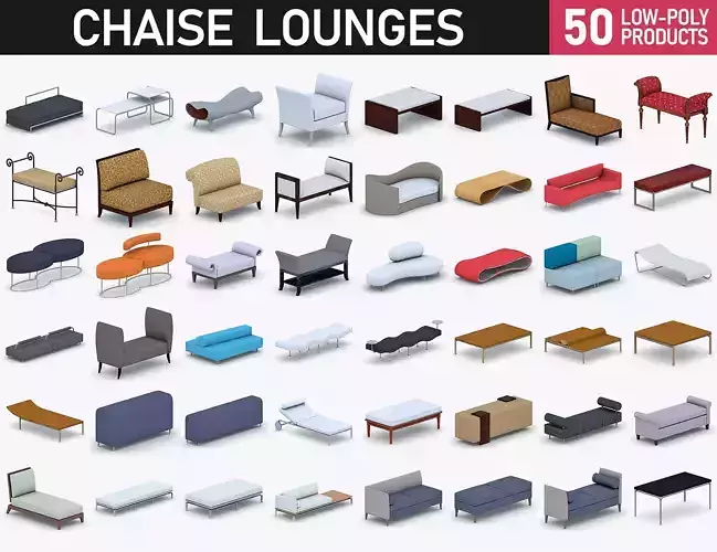 Chaise Lounge Chairs Collection