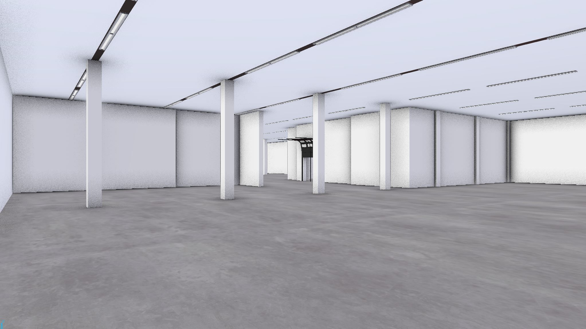 Industrial Warehouse Interior 2 Low-poly 3D model_12