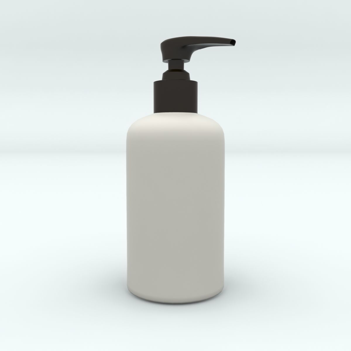 Shampoo Bottle 3D model_1