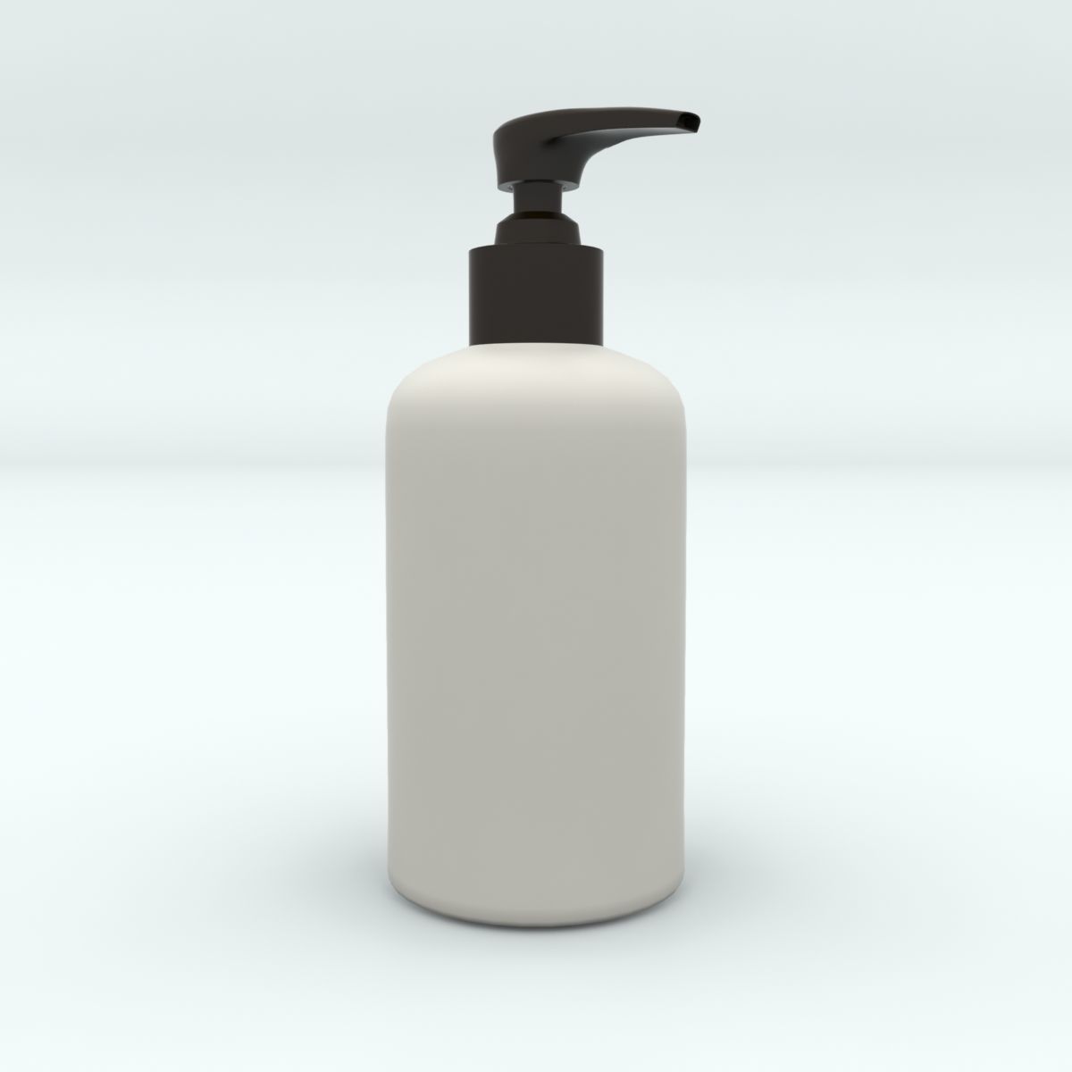 Shampoo Bottle 3D model_4