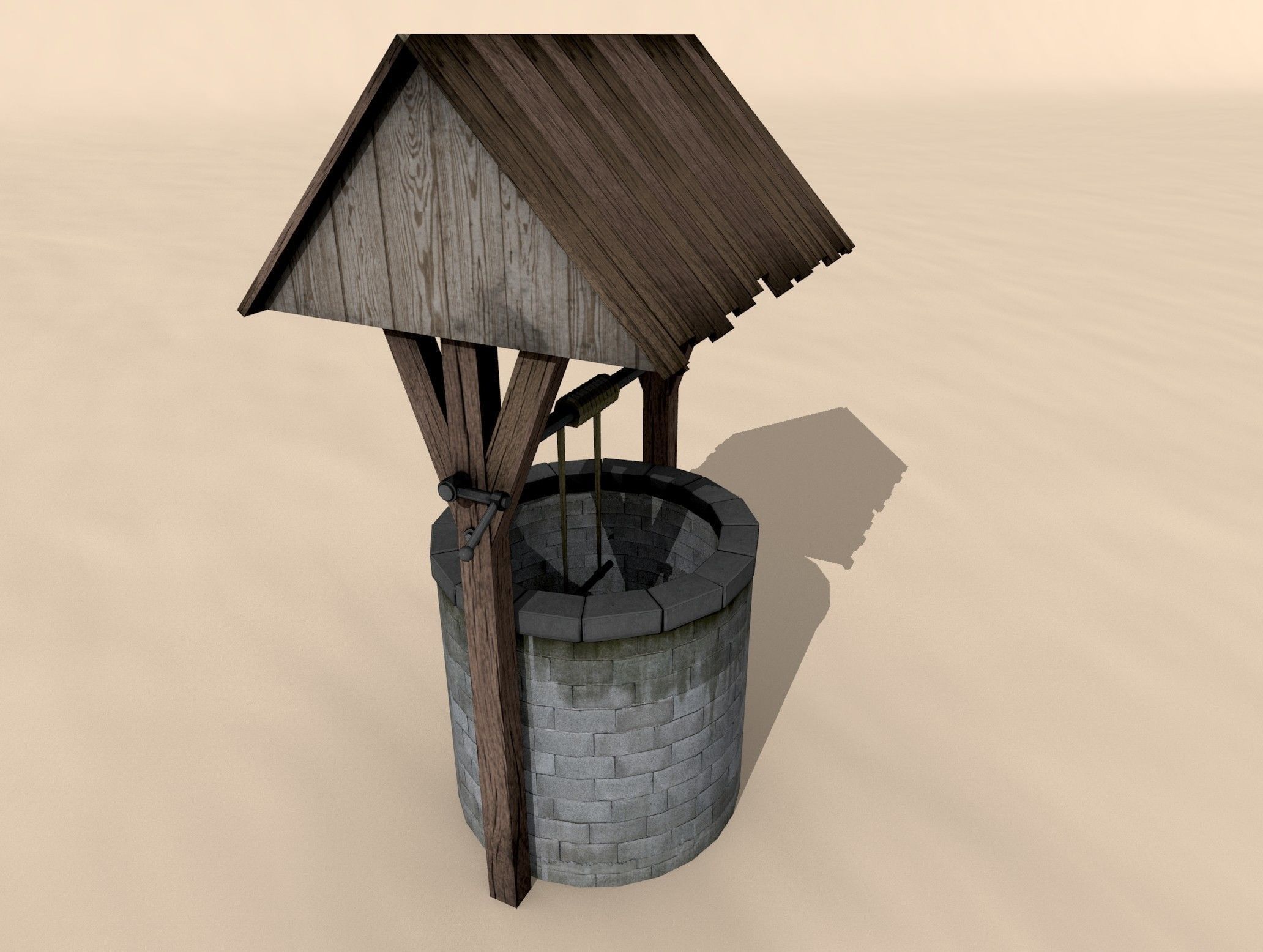 Farm Assets Low-poly 3D model_28