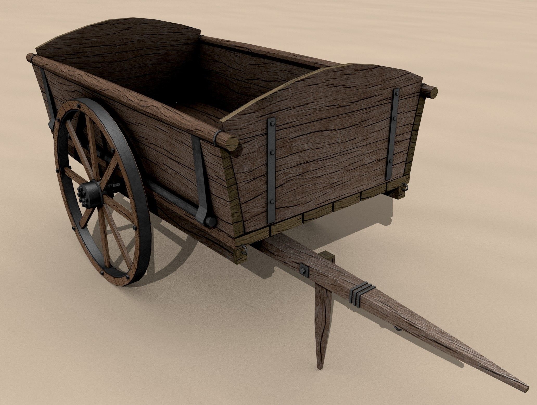 Farm Assets Low-poly 3D model_27