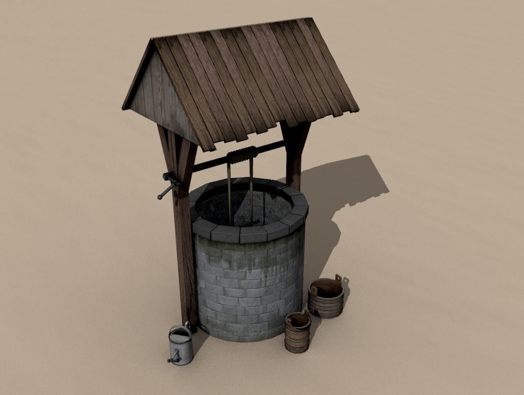 Farm Assets Low-poly 3D model_20