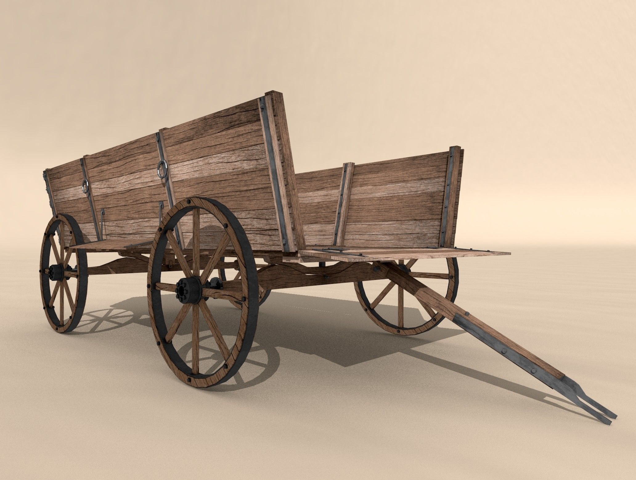 Farm Assets Low-poly 3D model_26