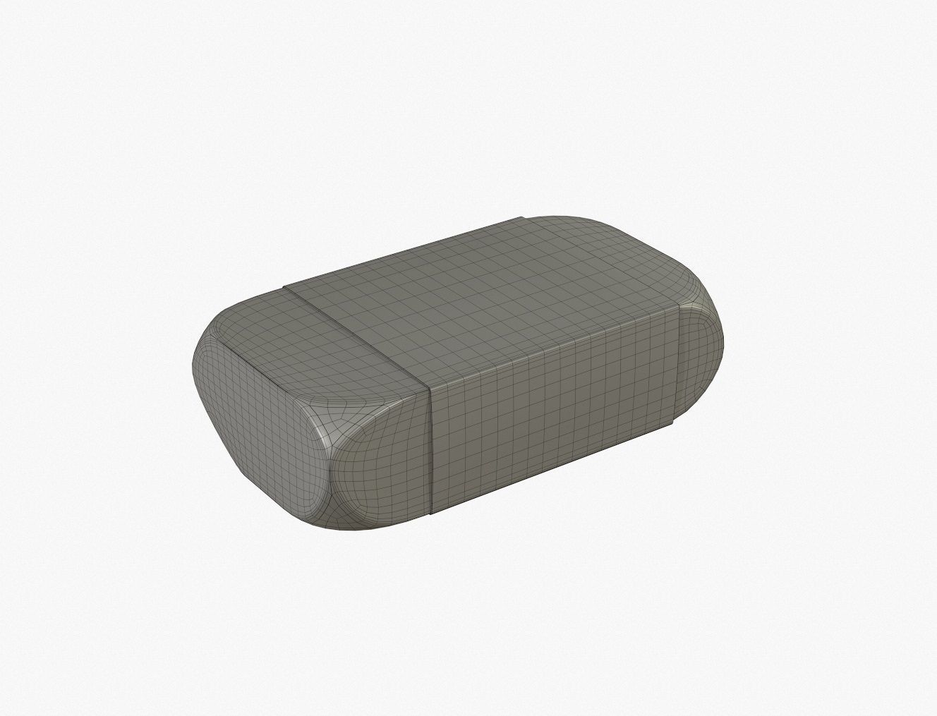 Used eraser 3D model_4