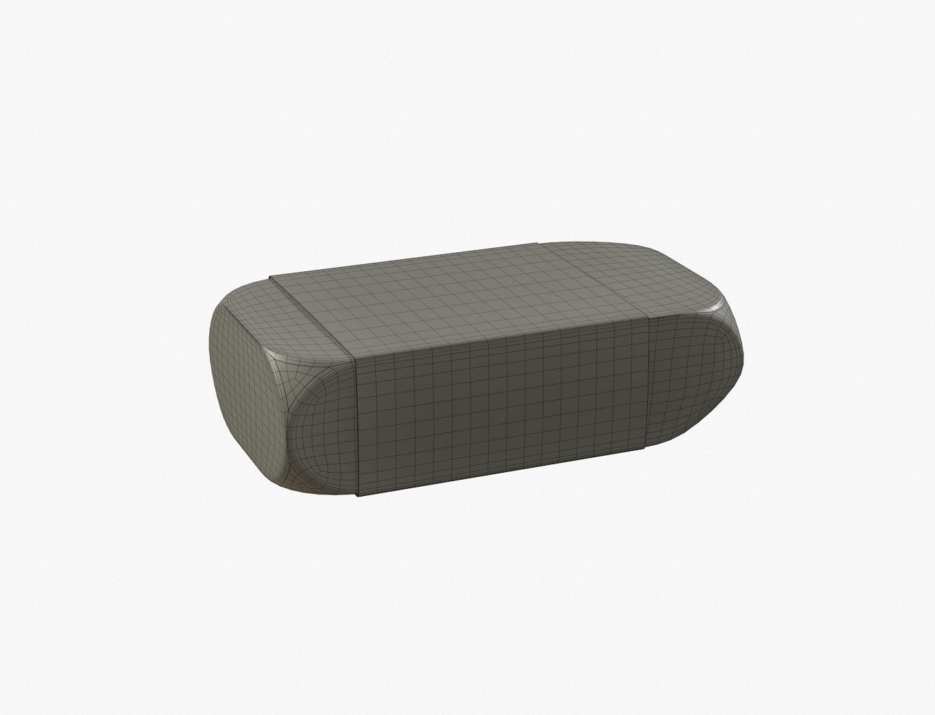 Used eraser 3D model_3