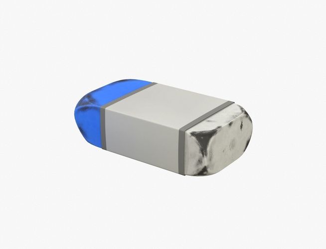 Used eraser 3D model