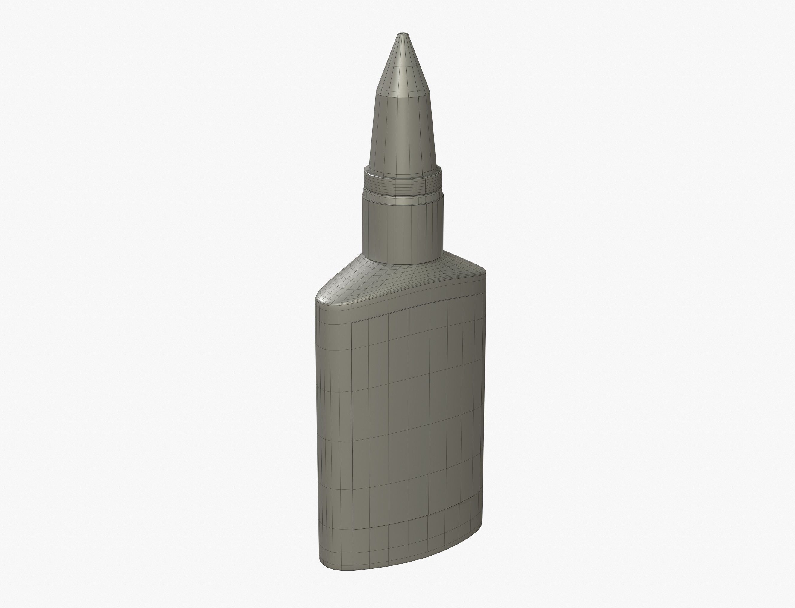Glue in bottle 3D model_3