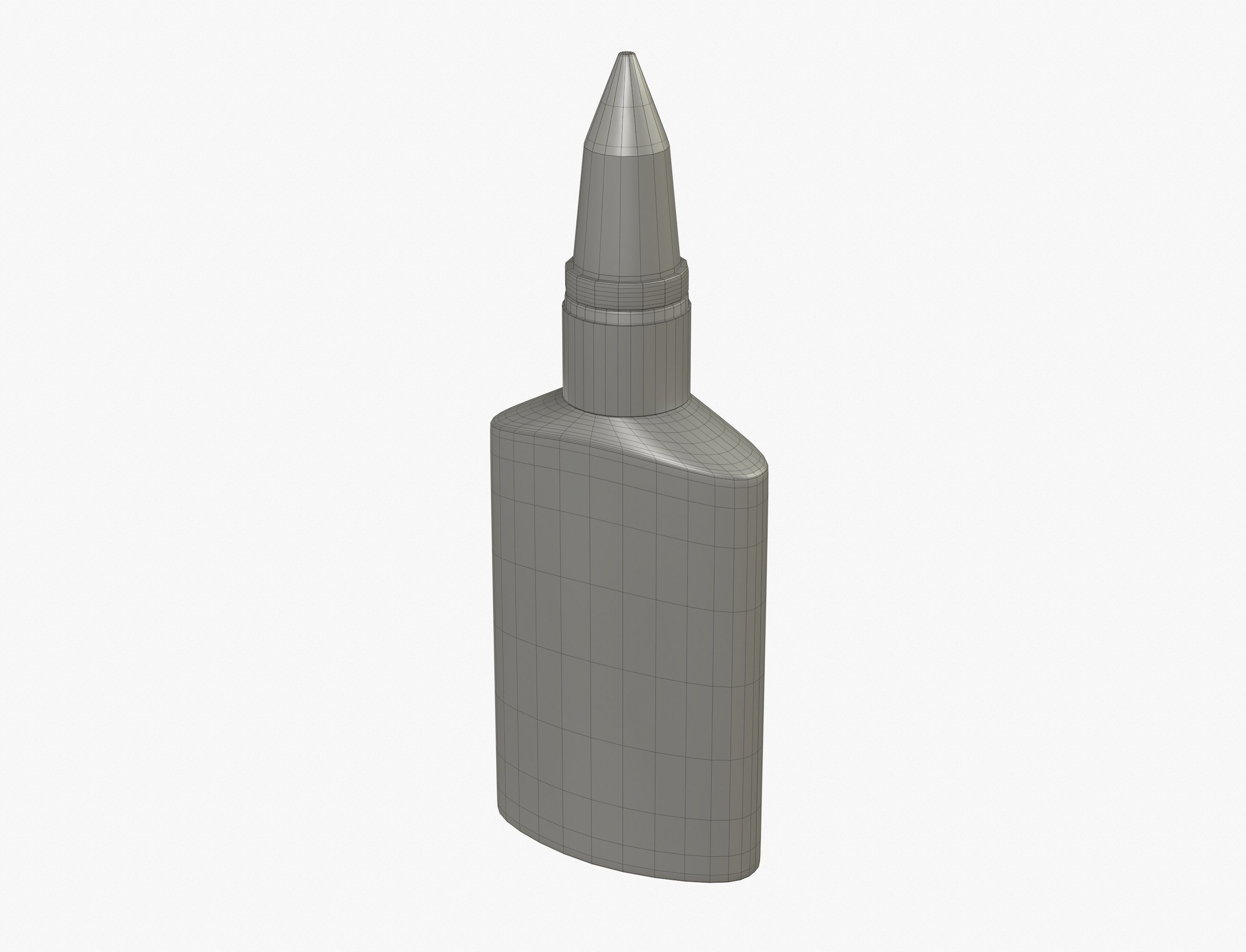 Glue in bottle 3D model_4