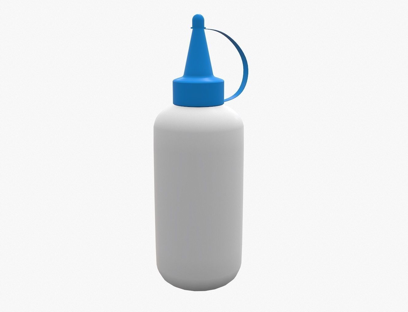Glue in bottle 3D model_1