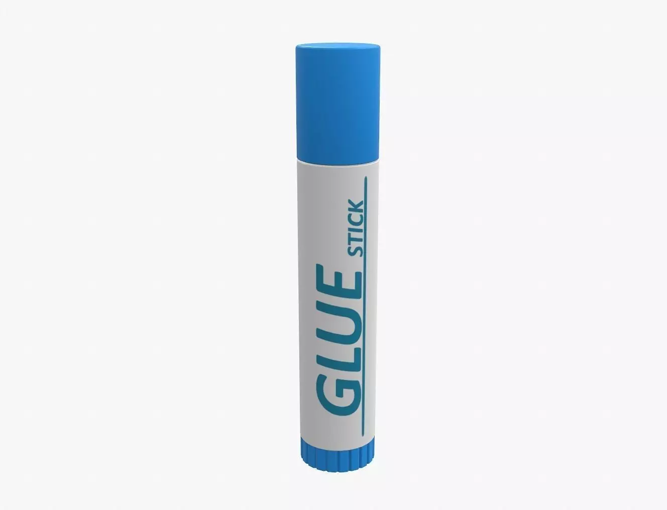 Glue stick 3D model_0