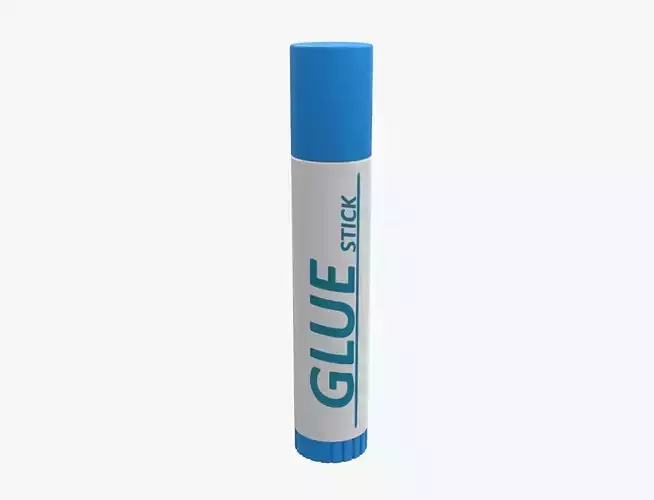 Glue stick 3D model