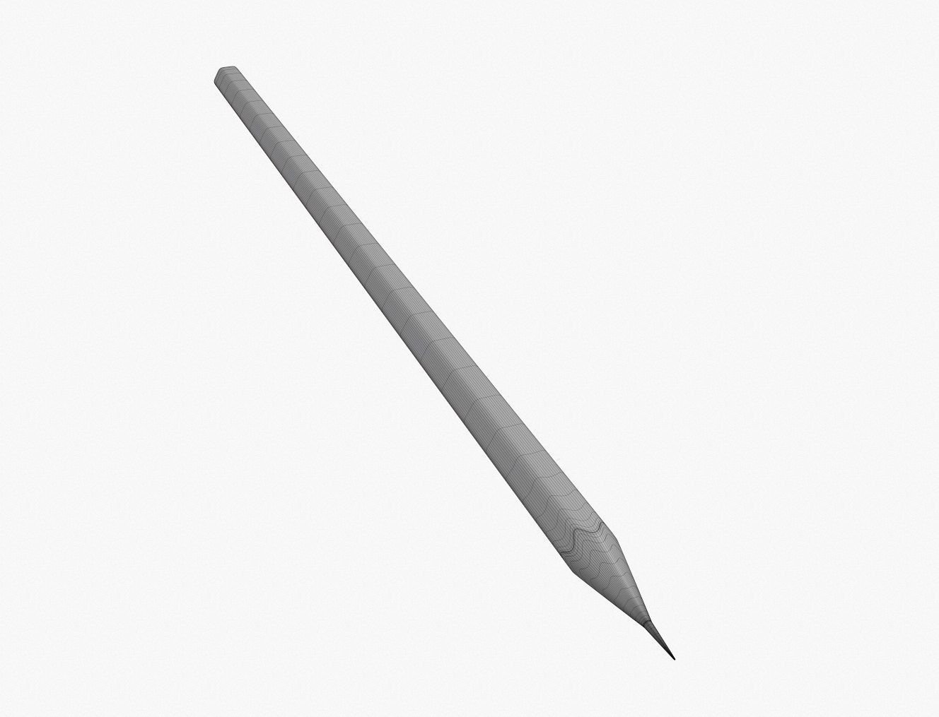 Pencil 3D model_3