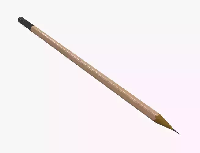 Pencil 3D model