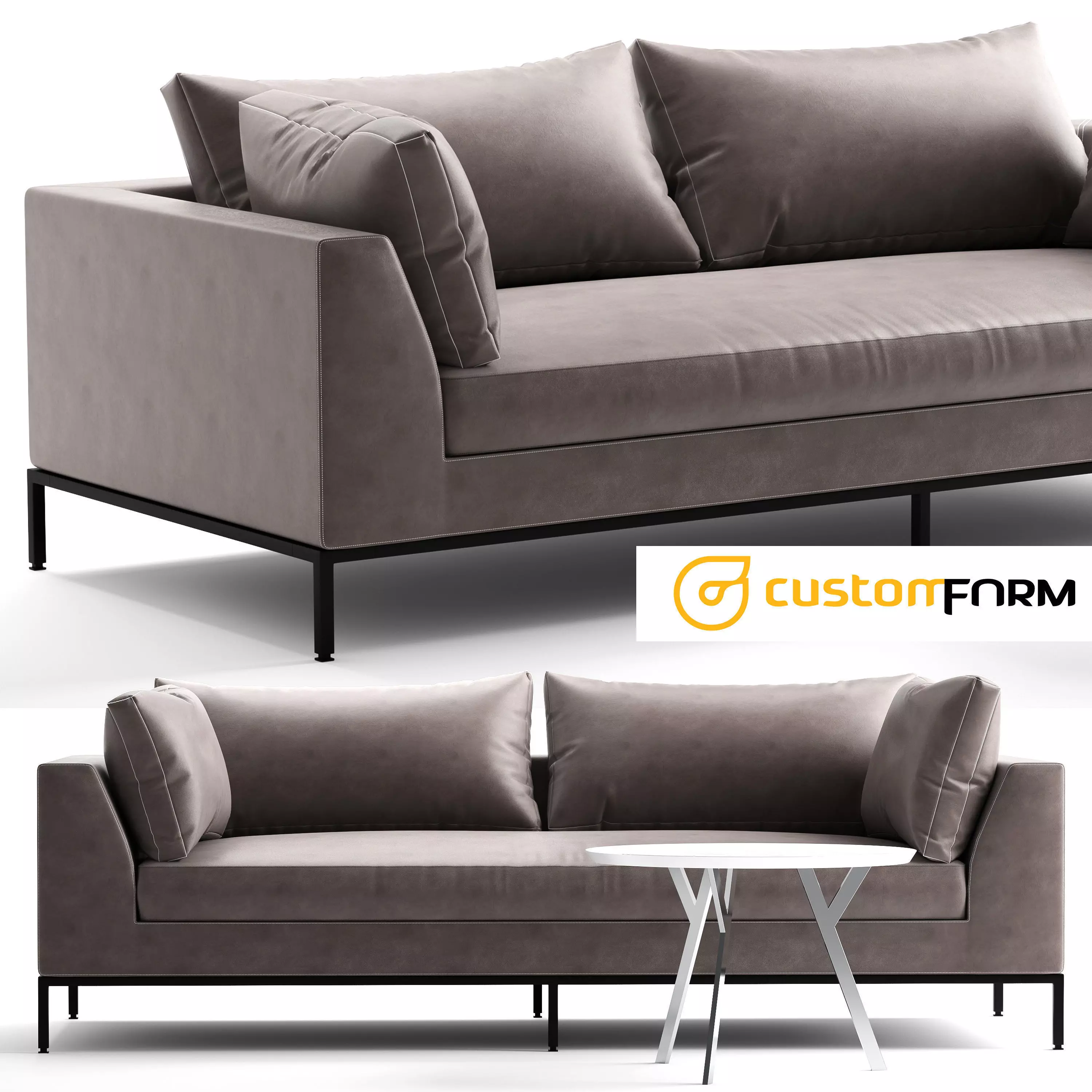 Ambient Leither  3D model_0